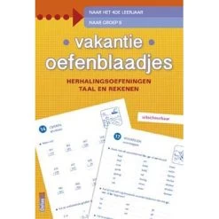 No Brand Vakantie Oefenblaadjes Naar Het 4de Leerjaar