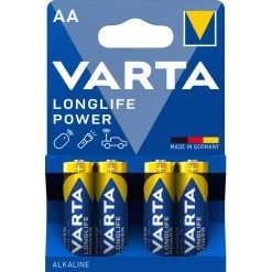 No Brand Varta AA-batterijen High Energy LR06 4-delig