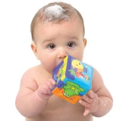 Playgro Zachte Blokken Waterdieren - Paars -Speelgoed 1199883 7a9bb3a6