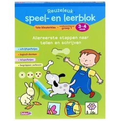 No Brand Reuzeleuk Speel- En Leerblok Tellen En Schrijven
