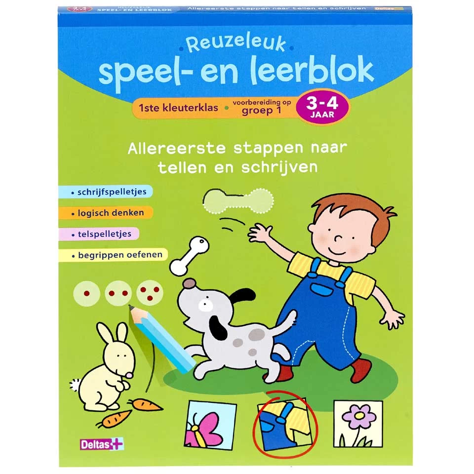 No Brand Reuzeleuk Speel- En Leerblok Tellen En Schrijven 2 No Brand Reuzeleuk Speel- En Leerblok Tellen En Schrijven