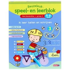No Brand Reuzeleuk Speel- En Leerblok Ik Leer Tellen En Schrijven