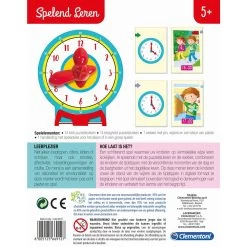 Clementoni Hoe Laat Is Het? -Speelgoed 1379690 780bc300