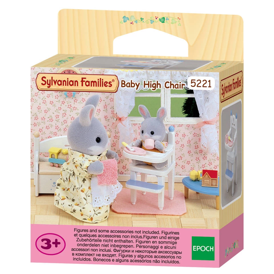 Sylvanian Families Hoge Kinderstoel 5221 3 Sylvanian Families Hoge Kinderstoel 5221