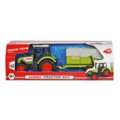 Dickie Toys Claas Tractor Met Aanhangwagen -Speelgoed 1416020 f6b6f419