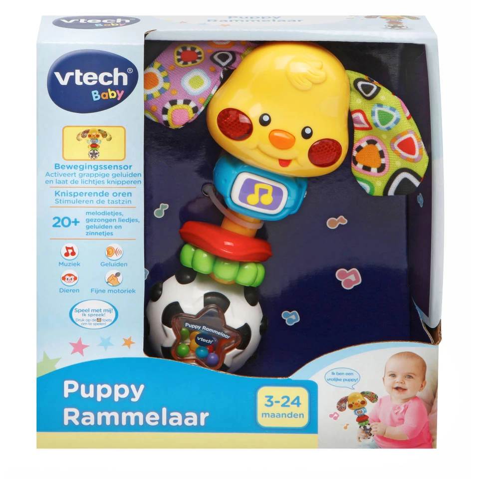 VTech Baby Rammelaar Puppy 4 VTech Baby Rammelaar Puppy - Afbeelding 2