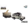 Kids Globe Traffic Land Rover Defender Met Giraftrailer -Speelgoed 1484724 3ed6f075