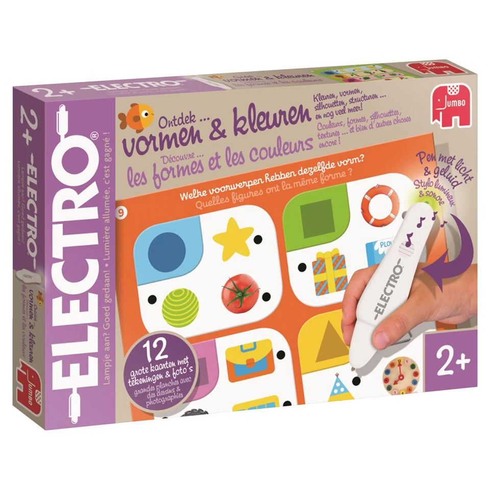 Jumbo Electro Wonderpen Ontdek Vormen En Kleuren 4 Jumbo Electro Wonderpen Ontdek Vormen En Kleuren - Afbeelding 2