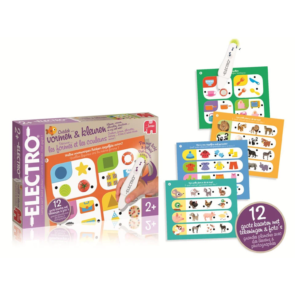 Jumbo Electro Wonderpen Ontdek Vormen En Kleuren 3 Jumbo Electro Wonderpen Ontdek Vormen En Kleuren