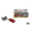 Kids Globe Traffic Mitsubishi L200 Met Aanhanger Met Minigraver -Speelgoed 1556600