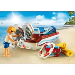 PLAYMOBIL Family Fun Motorboot Met Onderwatermotor 9428 -Speelgoed 1770884 25234596