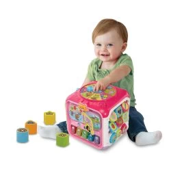 VTech Baby Activiteiten Kubus - Roze -Speelgoed 1813590 39016e46