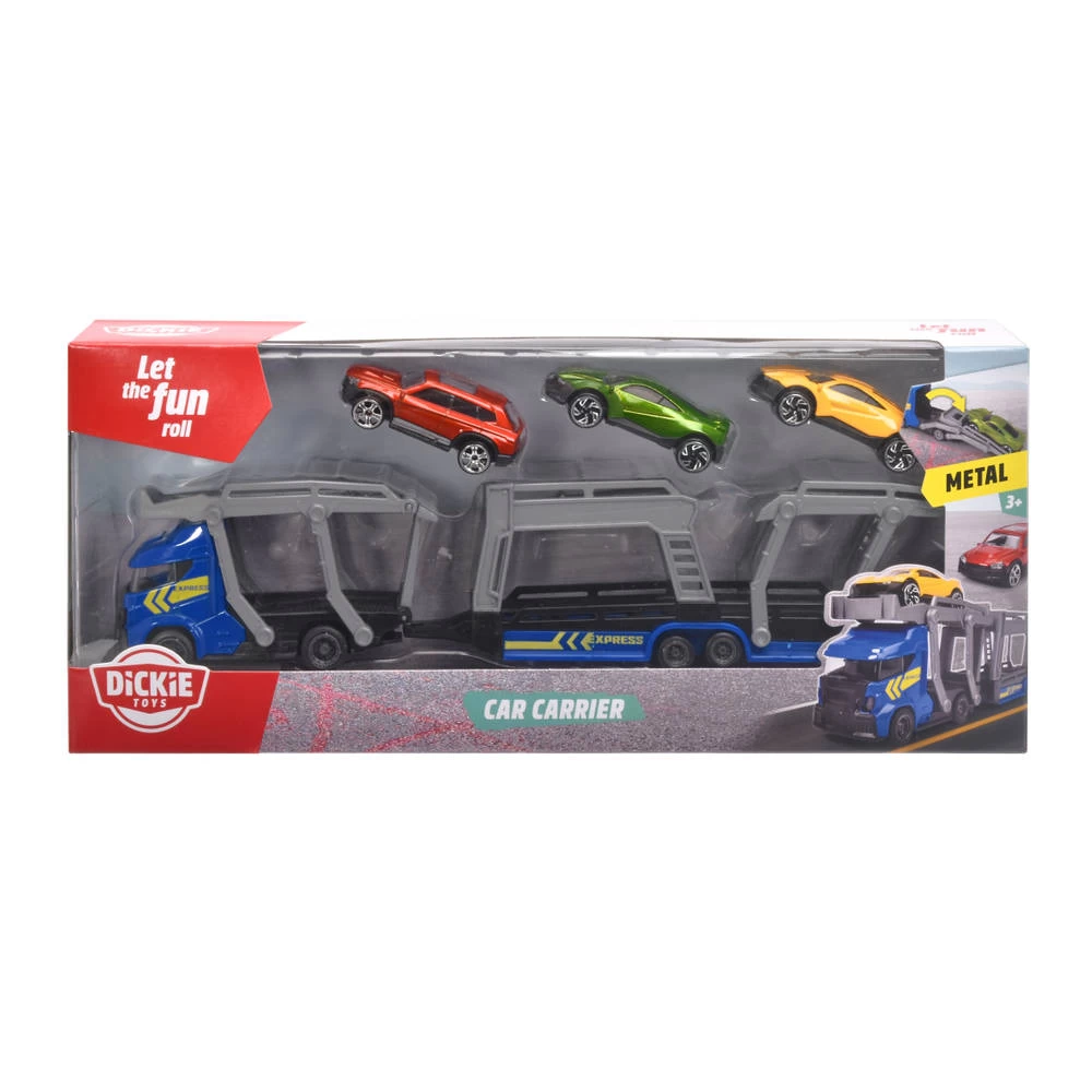 Dickie Toys Autotransporter - 28 Cm 4 Dickie Toys Autotransporter - 28 Cm - Afbeelding 2