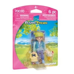 PLAYMOBIL Playmo-Friends Boerin Met Kip 70030