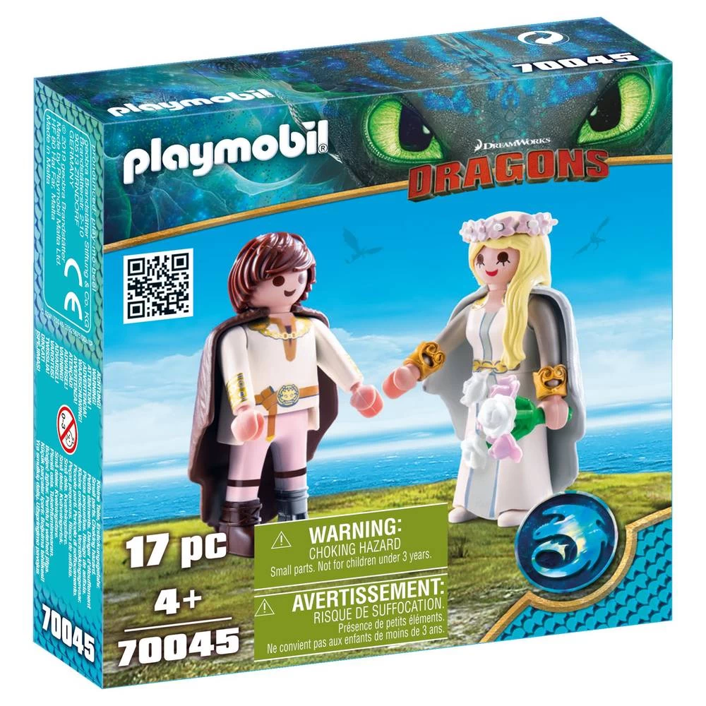 PLAYMOBIL Dragons Hikkie En Astrid Speelset 70045 5 PLAYMOBIL Dragons Hikkie En Astrid Speelset 70045 - Afbeelding 3
