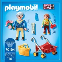 PLAYMOBIL City Life Oma Met Rollator 70194 9 PLAYMOBIL City Life Oma Met Rollator 70194 -Speelgoed 1977325 a8325135