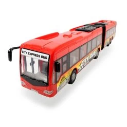 Dickie Toys Stadsbus - Rood/geel -Speelgoed 1977723 1dcd9e64