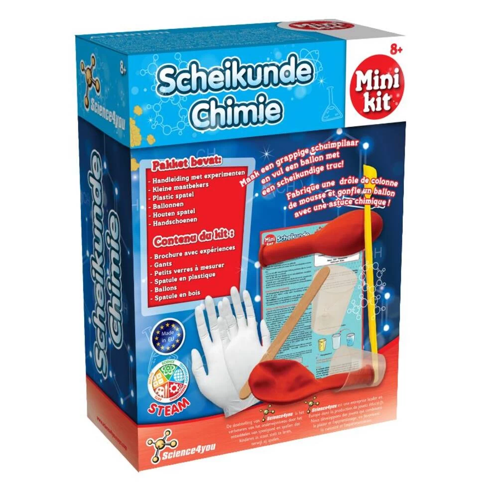 No Brand Science4you Scheikunde Mini Experimenteerset 4 No Brand Science4you Scheikunde Mini Experimenteerset - Afbeelding 2