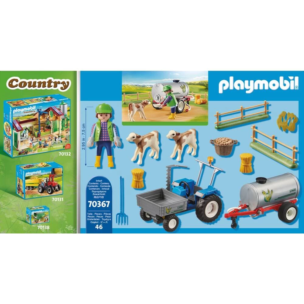 PLAYMOBIL Country Landbouwer Met Maaimachine 70367 6 PLAYMOBIL Country Landbouwer Met Maaimachine 70367 - Afbeelding 4