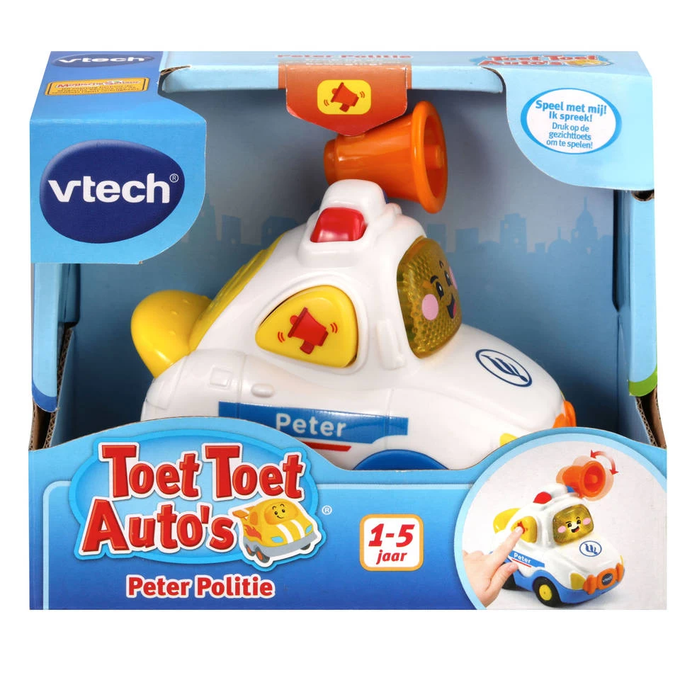VTech Toet Toet Auto's Peter Politie 6 VTech Toet Toet Auto's Peter Politie - Afbeelding 4