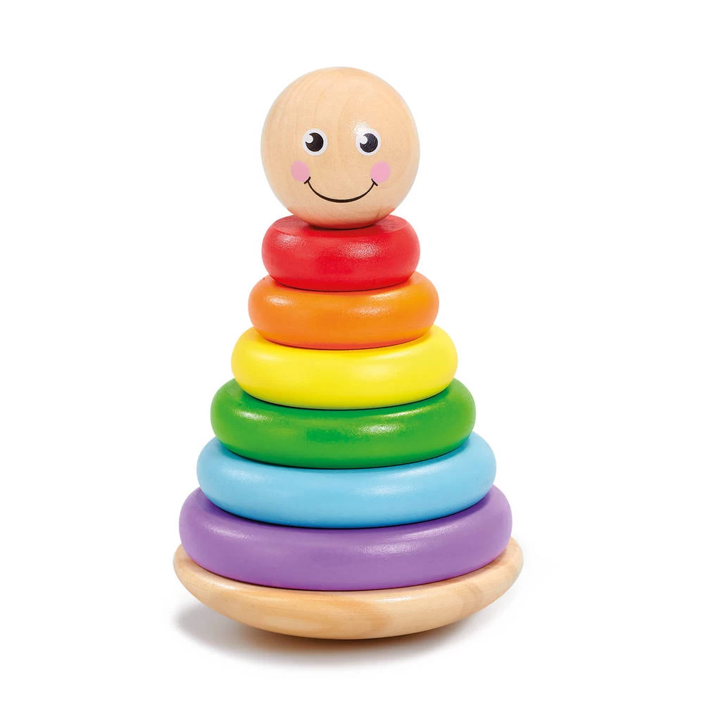 Woodlets Houten Regenboog Ringen 6 Woodlets Houten Regenboog Ringen - Afbeelding 4