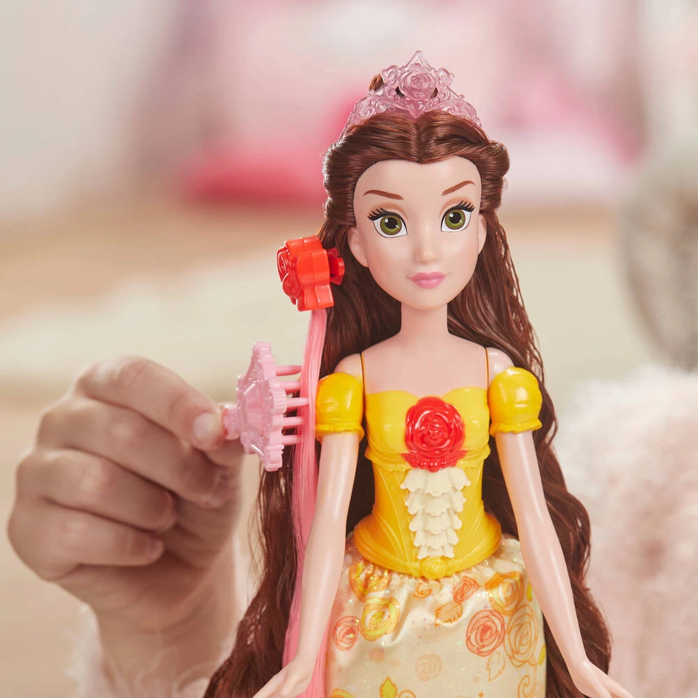 Hasbro Disney Princess Haarspeelset Belle 8 Hasbro Disney Princess Haarspeelset Belle - Afbeelding 6