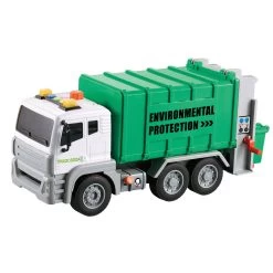 No Brand Vuilniswagen Met Licht En Geluid - 1:12
