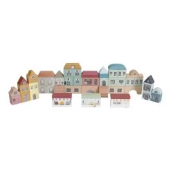 Little Dutch Little Railway Collection Blokkenstad 50-delig