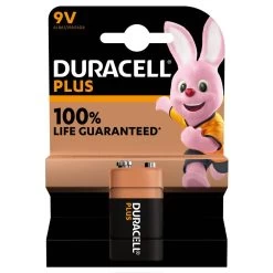 Duracell Alka Plus 9V Batterij