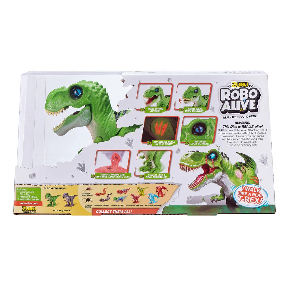 No Brand Robo Alive T-Rex - 30 Cm 7 No Brand Robo Alive T-Rex - 30 Cm - Afbeelding 5