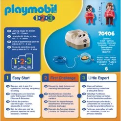 PLAYMOBIL 1.2.3 Hondentrein 70406 -Speelgoed 1984507 5aa8f1b9
