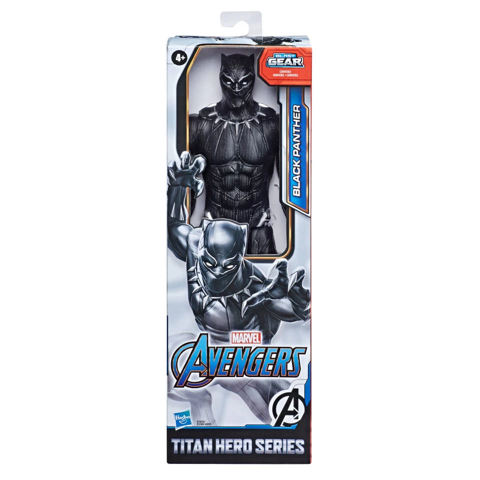 Hasbro Marvel Avengers Titan Heroes Figuur Black Panther - 30 Cm 4 Hasbro Marvel Avengers Titan Heroes Figuur Black Panther - 30 Cm - Afbeelding 2