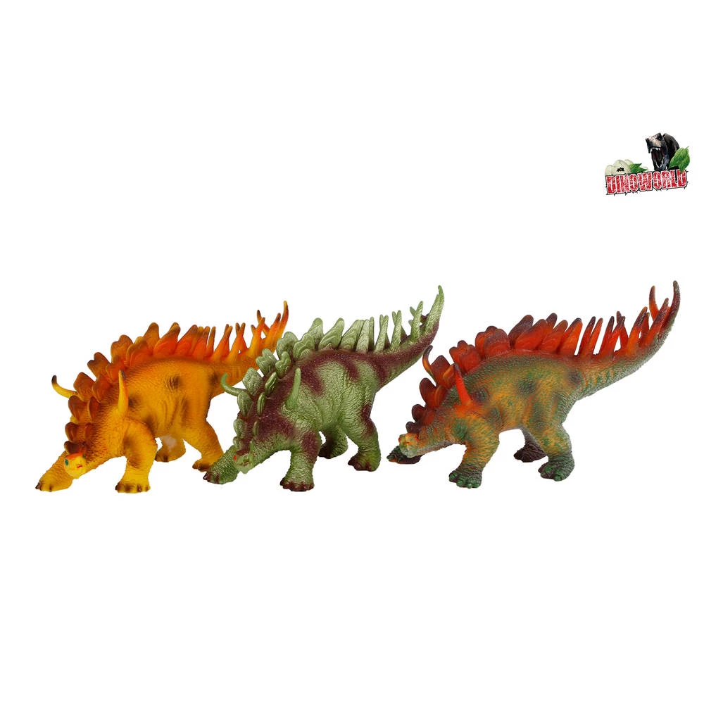 No Brand Dinoworld Dinosaurus Met Geluid Stegosaurus - 35 Cm 3 No Brand Dinoworld Dinosaurus Met Geluid Stegosaurus - 35 Cm