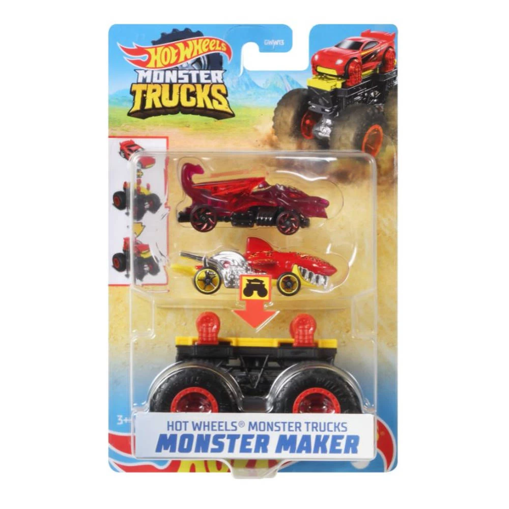 Hot Wheels Monster Trucks Monster Maker 4 Hot Wheels Monster Trucks Monster Maker - Afbeelding 2