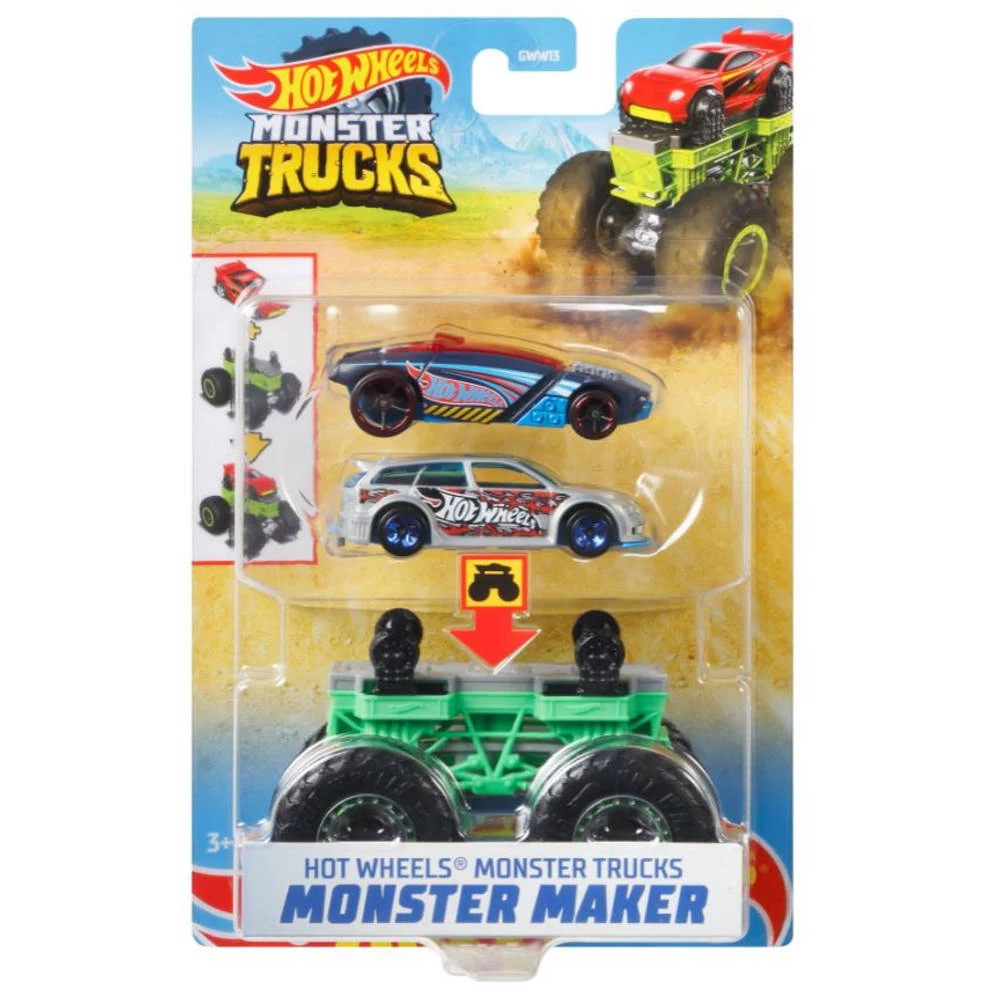 Hot Wheels Monster Trucks Monster Maker 6 Hot Wheels Monster Trucks Monster Maker - Afbeelding 4