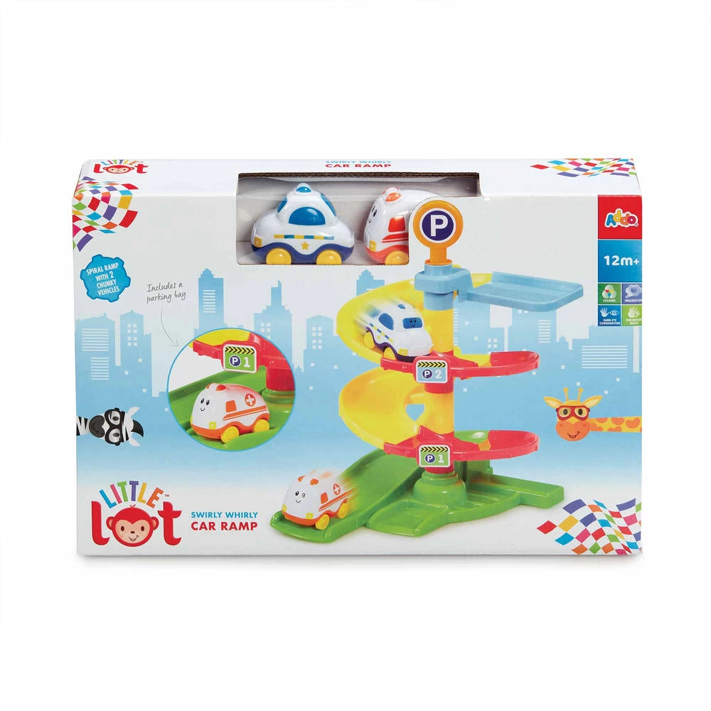Little Lot Swirly Whirly Auto Oprit 4 Little Lot Swirly Whirly Auto Oprit - Afbeelding 2