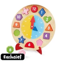 Woodlets Houten Vertel De Tijd Klok