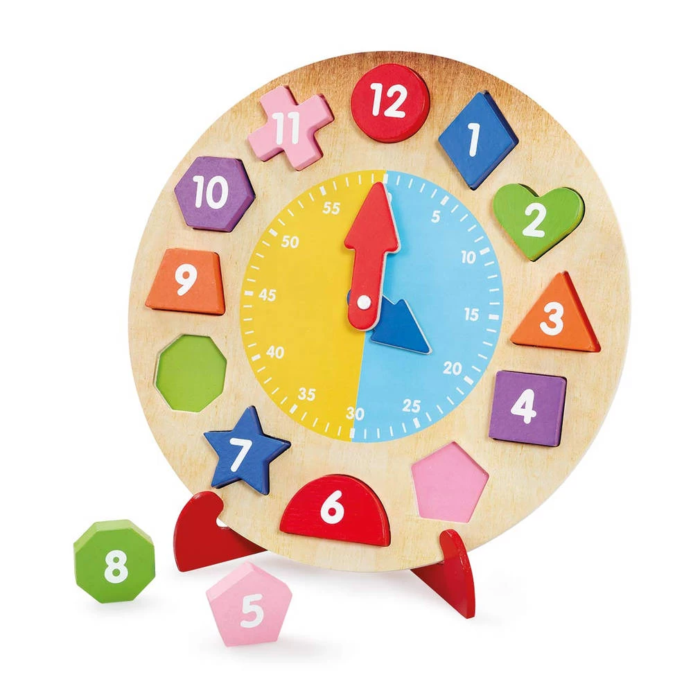Woodlets Houten Vertel De Tijd Klok 6 Woodlets Houten Vertel De Tijd Klok - Afbeelding 4