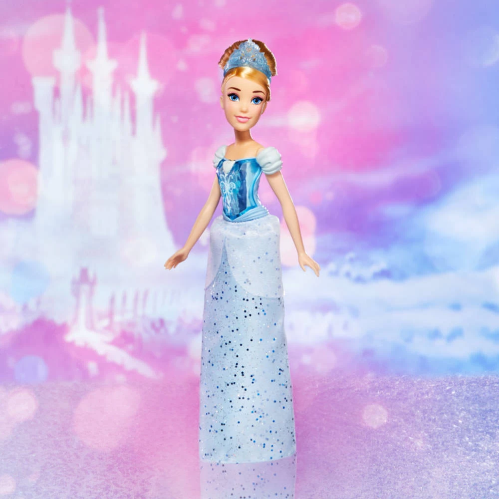 Hasbro Disney Princess Royal Shimmer Pop Assepoester Met Glitterjurk 8 Hasbro Disney Princess Royal Shimmer Pop Assepoester Met Glitterjurk - Afbeelding 6