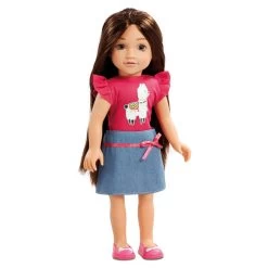 Poppenkleding Top En Rok - Roze -Speelgoed 1987016 ed4d408a