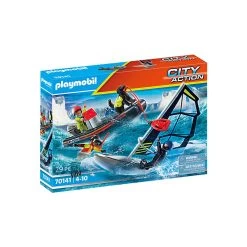PLAYMOBIL City Action Redding Met Poolzeiler Met Rubberen Sleepboot 70141