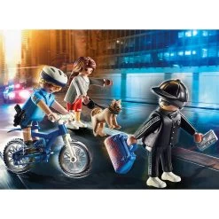 PLAYMOBIL City Action Politiefiets Achtervolging Van De Zakkenroller 70573 -Speelgoed 1987170 b89dcd2a