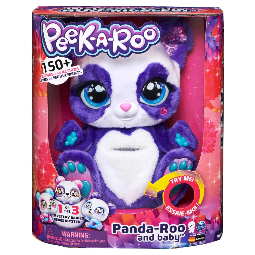 SPIN MASTER Peek-A-Roo Panda-Roo En Baby 4 SPIN MASTER Peek-A-Roo Panda-Roo En Baby - Afbeelding 2