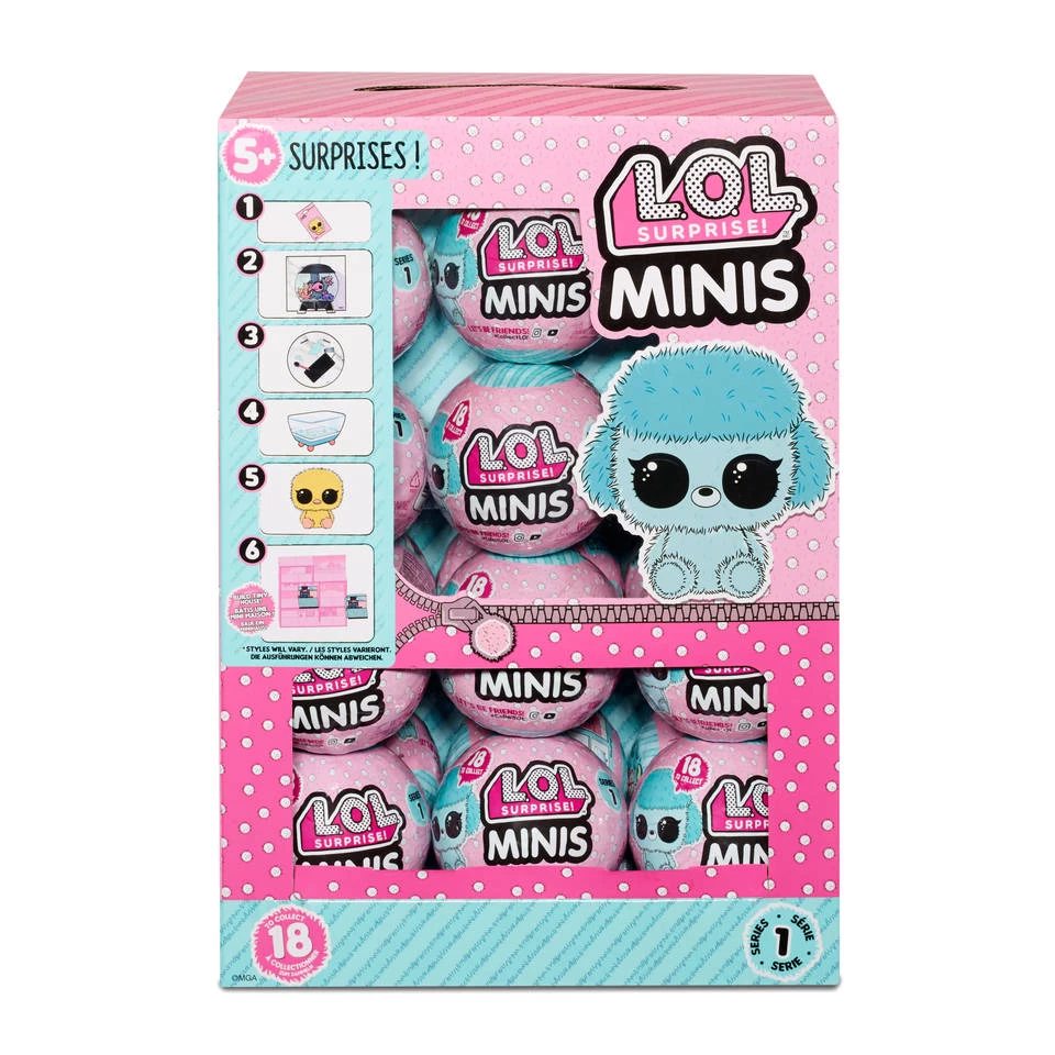 L.O.L. Surprise! Mini's Met Verrassingen Pluizige Minidiertjes 5 L.O.L. Surprise! Mini's Met Verrassingen Pluizige Minidiertjes - Afbeelding 3