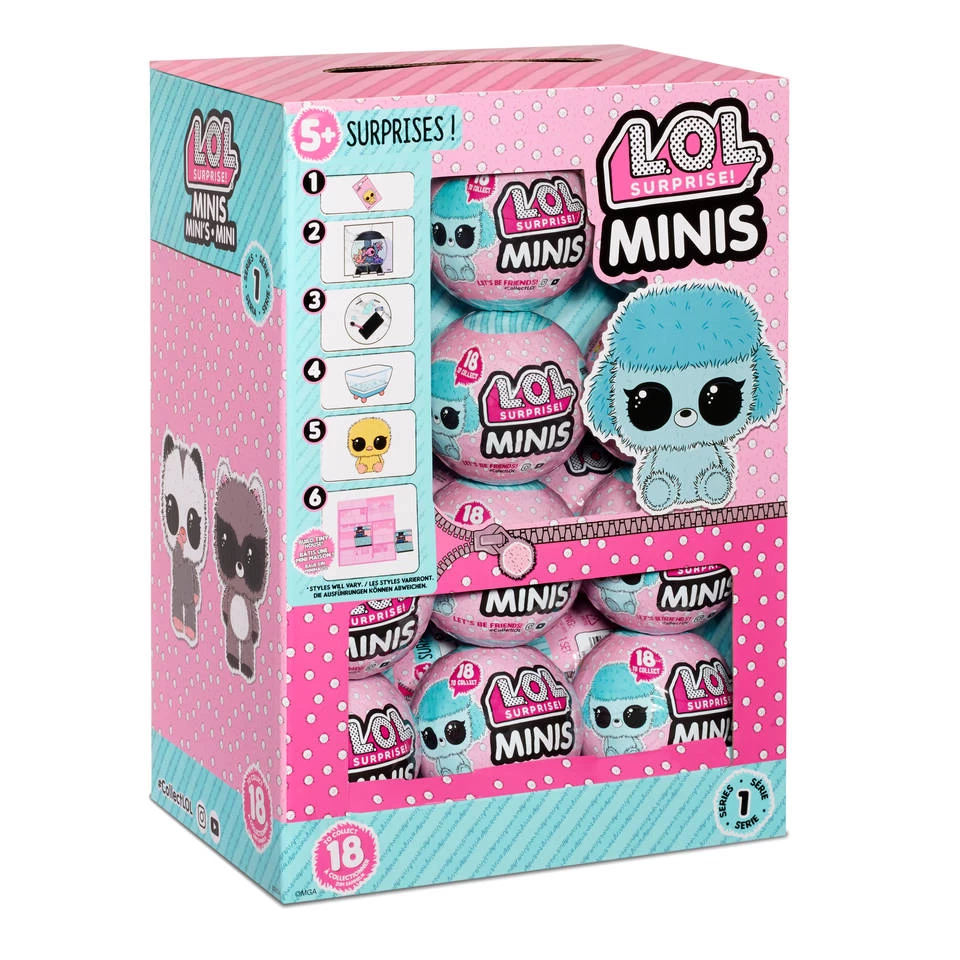 L.O.L. Surprise! Mini's Met Verrassingen Pluizige Minidiertjes 4 L.O.L. Surprise! Mini's Met Verrassingen Pluizige Minidiertjes - Afbeelding 2