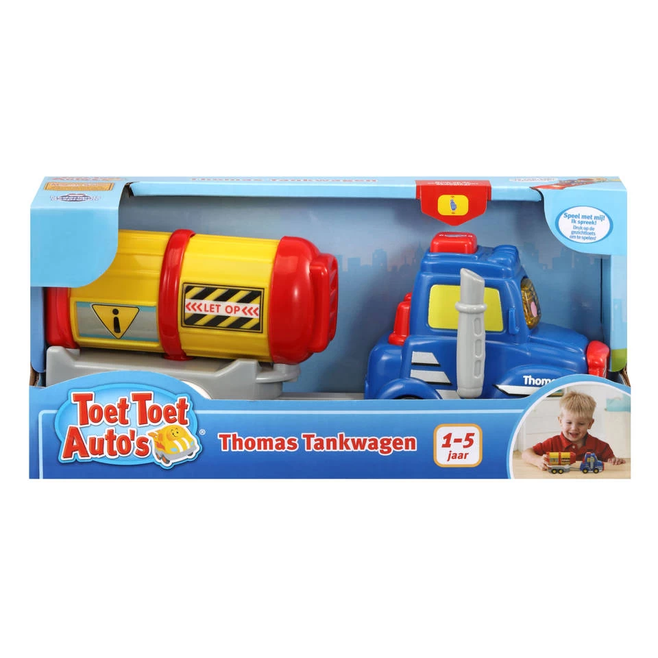 VTech Toet Toet Auto Thomas Tankwagen 4 VTech Toet Toet Auto Thomas Tankwagen - Afbeelding 2