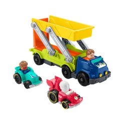 Fisher Price Fisher-Price Little People Vervoerder En Helling Set