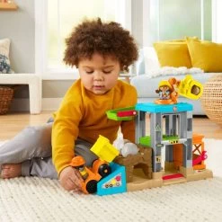 Fisher Price Fisher-Price Little People Leren Laden Bouwplaats -Speelgoed 1988440 80023a95