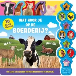 No Brand Wat Hoor Je Op De Boerderij? 10 Dierengeluiden