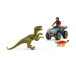 Schleich DINOSAURS Vlucht Van Velociraptor Op Quad 41466 10 Schleich DINOSAURS Vlucht Van Velociraptor Op Quad 41466 -Speelgoed 1989284 57c222f6